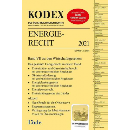 Christoph Altmann - KODEX Energierecht 2021