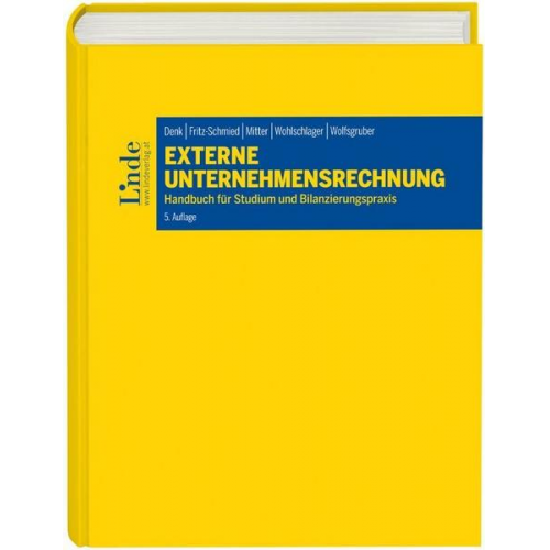 Christoph Denk & Gudrun Fritz-Schmied & Christine Mitter & Thomas Wohlschlager & Horst Wolfsgruber - Externe Unternehmensrechnung