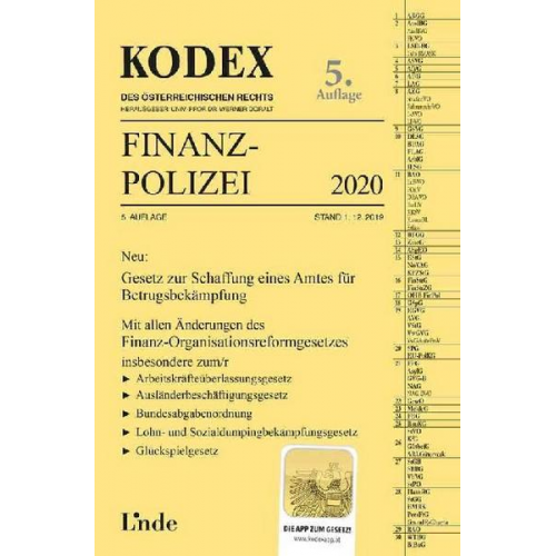 Wilfried Lehner - KODEX Finanzpolizei 2020