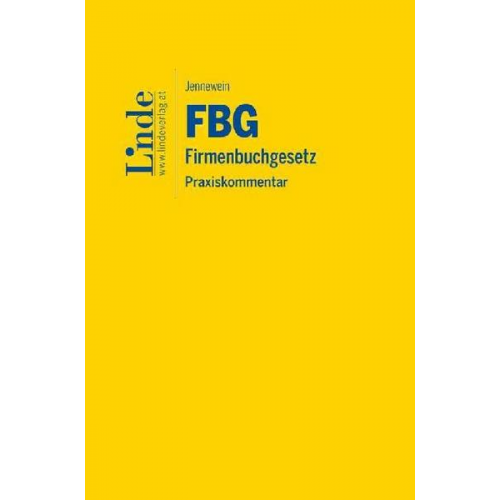 Klaus Jennewein - FBG   Firmenbuchgesetz