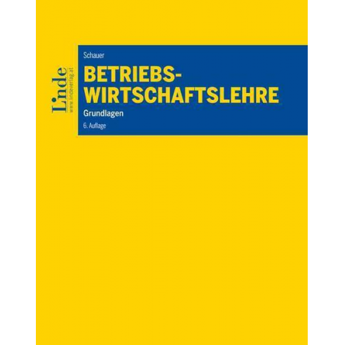 Reinbert Schauer - Betriebswirtschaftslehre