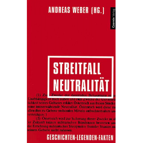 Andreas Weber - Streitfall Neutralität