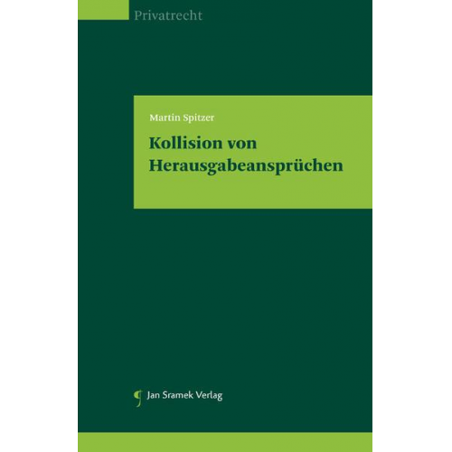 Martin Spitzer - Kollision von Herausgabeansprüchen