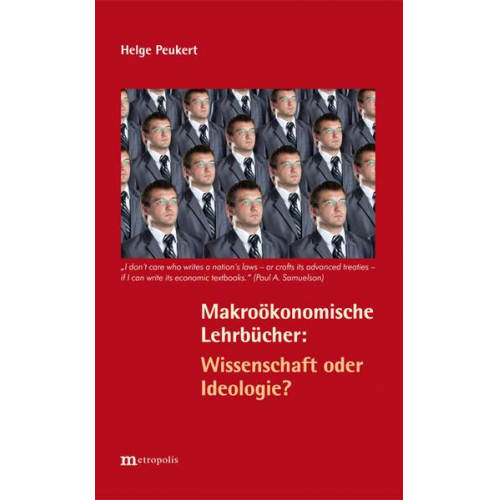 Helge Peukert - Makroökonomische Lehrbücher: Wissenschaft oder Ideologie