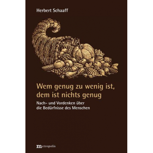 Herbert Schaaff - Wem genug zu wenig ist, dem ist nichts genug