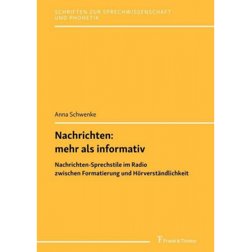 Anna Schwenke - Nachrichten: mehr als informativ