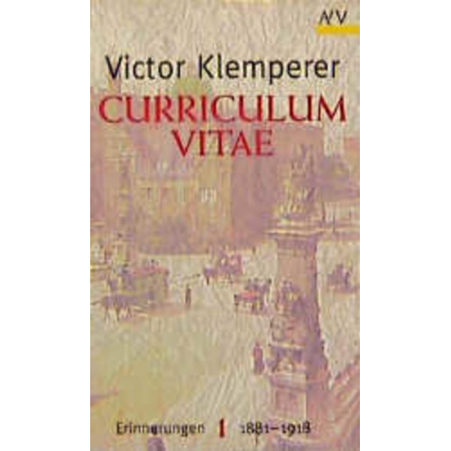 Victor Klemperer - Curriculum vitae