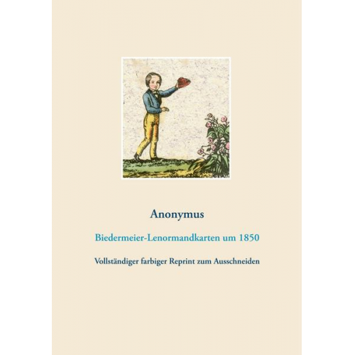 Anonymus Anonymus - Biedermeier-Lenormandkarten (Wahrsagekarten, Aufschlagkarten)