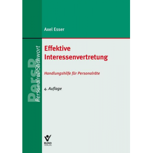 Axel Esser - Effektive Interessenvertretung