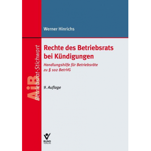 Werner Hinrichs - Rechte des Betriebsrats bei Kündigungen