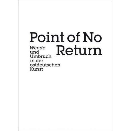 Point of no Return