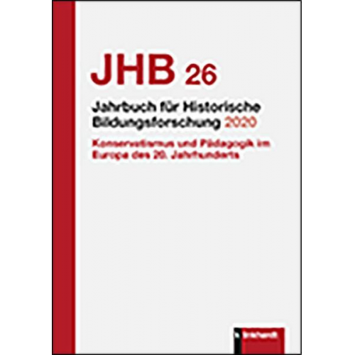 Jahrbuch für Historische Bildungsforschung Band 26 (2020)