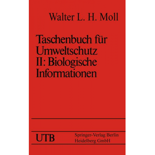 Walter L. H. Moll - Taschenbuch für Umweltschutz