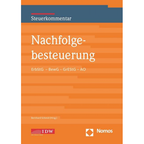 Bernhard Schmid - Nachfolgebesteuerung