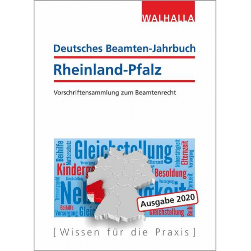 Walhalla Fachredaktion - Deutsches Beamten-Jahrbuch Rheinland-Pfalz 2020