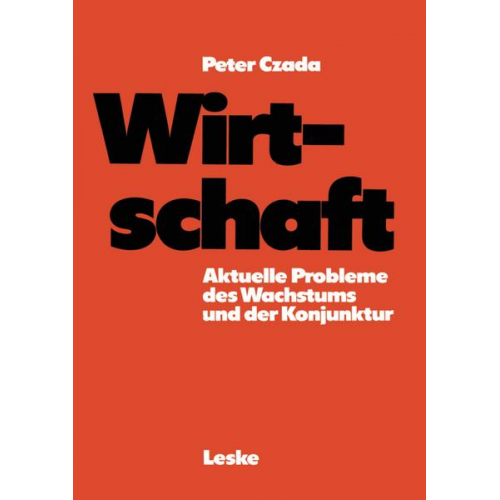 Peter Czada - Wirtschaft