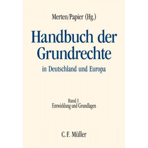 Detlef Merten - Handbuch der Grundrechte in Deutschland und Europa