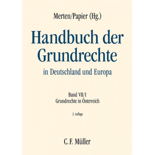 Daniel Ennöckl LL.M. & Gerhard Baumgartner & Magdalena Pöschl & Harald Eberhard & Christoph Grabenwarter - Handbuch der Grundrechte in Deutschland und Europa