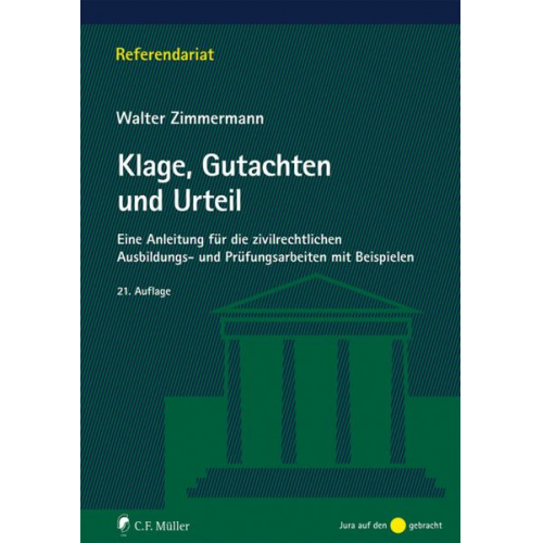 Walter Zimmermann - Klage, Gutachten und Urteil