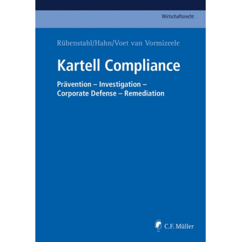 Tobias Brenner & MBA Malte Abel & Max Schwerdtfeger & Ricardo Inglez de Souza & Donata Beck - Kartell Compliance