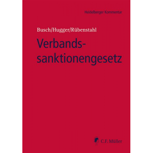 Markus Busch & Julia Baedorf & Anne-Katrin Berg & Marc Besen & Felix Burkhart - Verbandssanktionengesetz