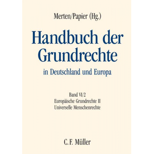 Christoph Grabenwarter & Hans-Georg Dederer & Vassilios Skouris & Klaus Stern & Dieter Grimm - Handbuch der Grundrechte in Deutschland und Europa