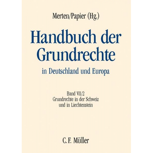 Giovanni Biaggini & Jean-François Aubert & Bernhard Ehrenzeller & Astrid Epiney & Markus Schefer - Handbuch der Grundrechte in Deutschland und Europa