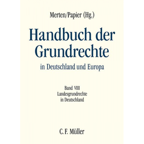 Michael Brenner & Florian Becker & Helge Sodan & Claus Dieter Classen & Christian von Coelln - Handbuch der Grundrechte in Deutschland und Europa