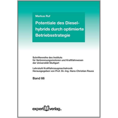 Markus Ruf - Potentiale des Dieselhybrids durch optimierte Betriebsstrategie