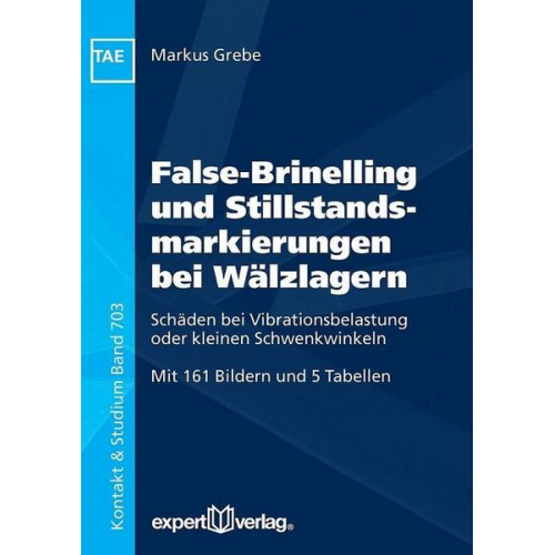 Markus Grebe - False-Brinelling und Stillstandsmarkierungen bei Wälzlagern