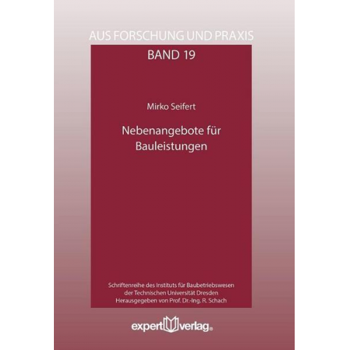 Mirko Seifert - Nebenangebote für Bauleistungen