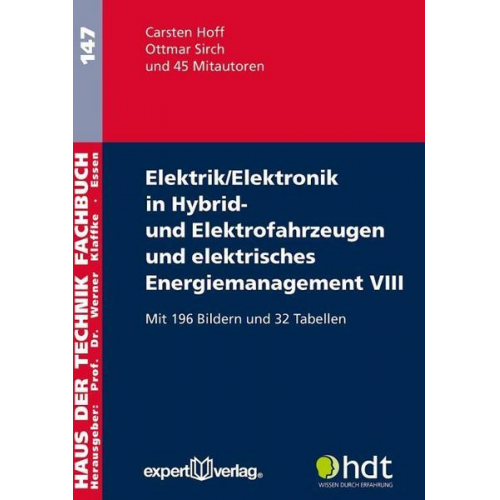 Elektrik/Elektronik in Hybrid- und Elektrofahrzeugen und elektrisches Energiemanagement VIII