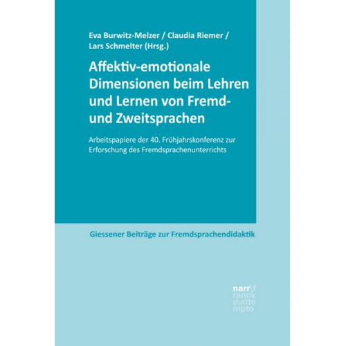 Affektiv-emotionale Dimensionen beim Lehren und Lernen von Fremd- und Zweitsprachen