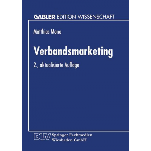 Matthias Mono - Verbandsmarketing