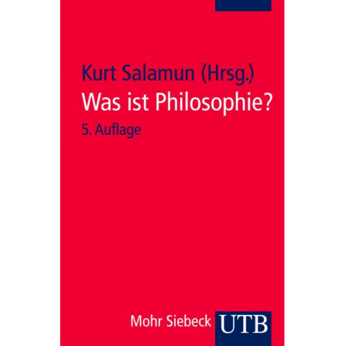 Kurt Salamun - Was ist Philosophie?