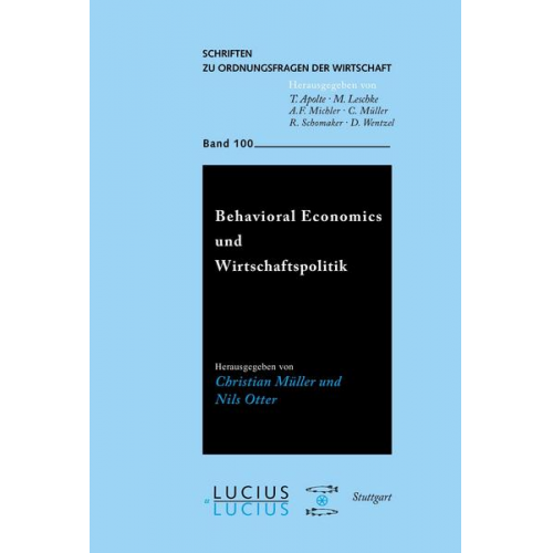 Christian Müller & Nils Otter - Behavioral Economics und Wirtschaftspolitik