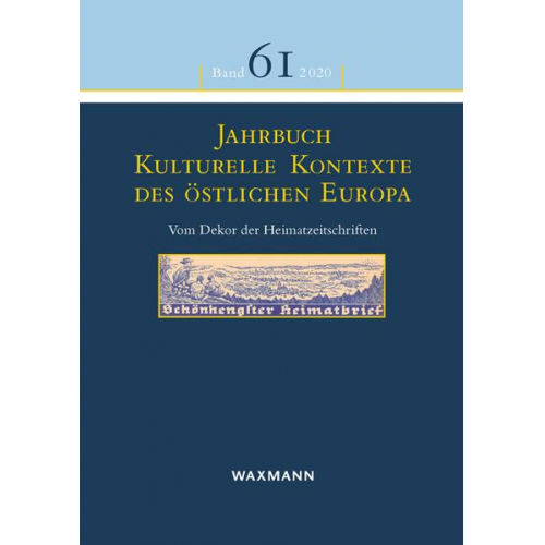 Jahrbuch Kulturelle Kontexte des östlichen Europa