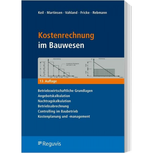 Wolfram Keil & Ulfert Martinsen & Rainer Vahland & Jörg G. Fricke & Andree Rebmann - Kostenrechnung im Bauwesen