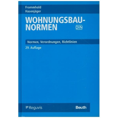 Hanns Frommhold & Siegfried Hasenjäger - Wohnungsbau-Normen