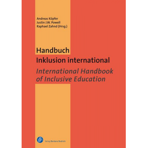 Handbuch Inklusion international / International Handbook of Inclusive Education