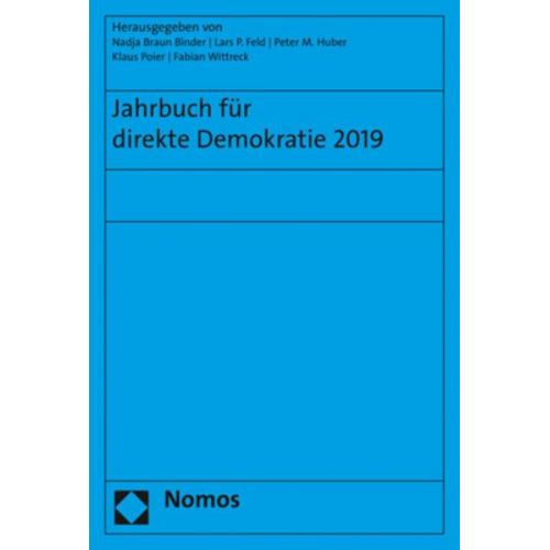 Jahrbuch für direkte Demokratie 2019