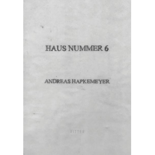 Andreas Hapkemeyer - Haus Nummer 6