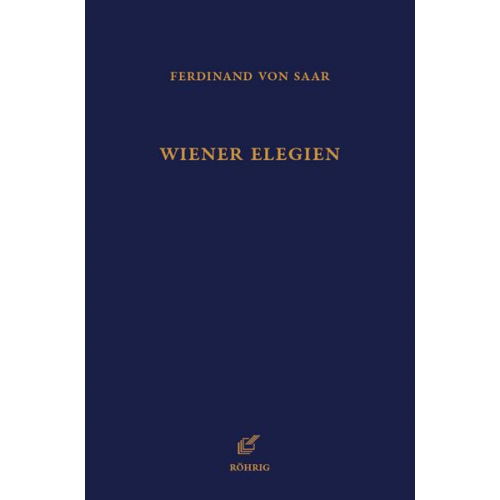 Ferdinand Saar - Wiener Elegien