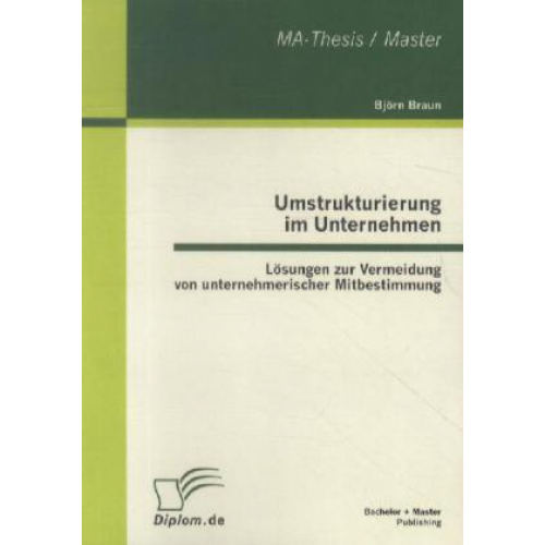 Björn Braun - Umstrukturierung im Unternehmen: Lösungen zur Vermeidung von unternehmerischer Mitbestimmung