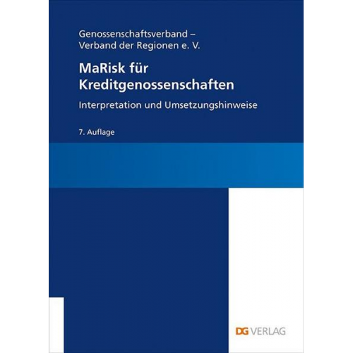 Tino Behrends & Christine Welter - MaRisk für Kreditgenossenschaften