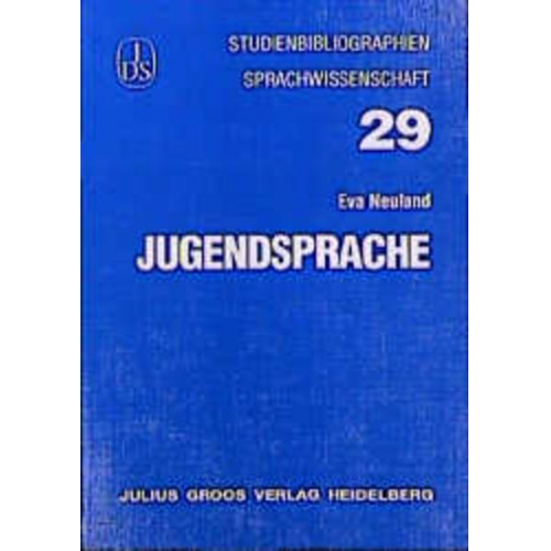 Eva Neuland - Jugendsprache