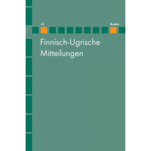 Finnisch-Ugrische Mitteilungen Band 42