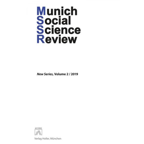 Timo Airaksinen & Alain Marciano & Heinz Kurz - Munich Social Science Review