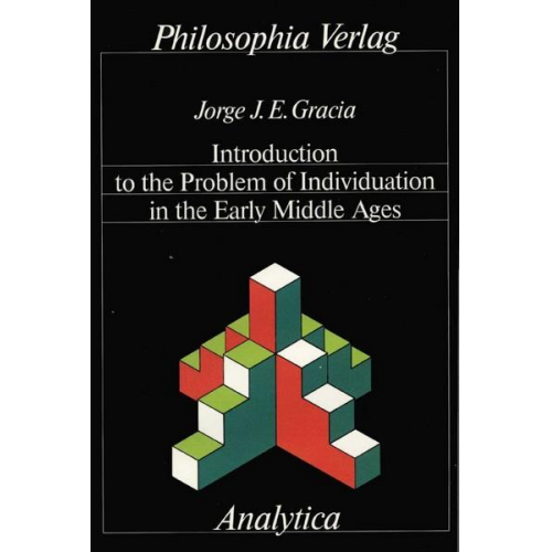 Jorge J. Gracia - Introduction to the Problem of Individuation in the Early Middle Ages