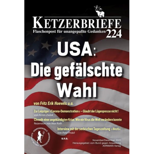 Fritz Erik Hoevels & Peter Priskil & Max Roth & Armin Zadak - USA: Die gefälschte Wahl